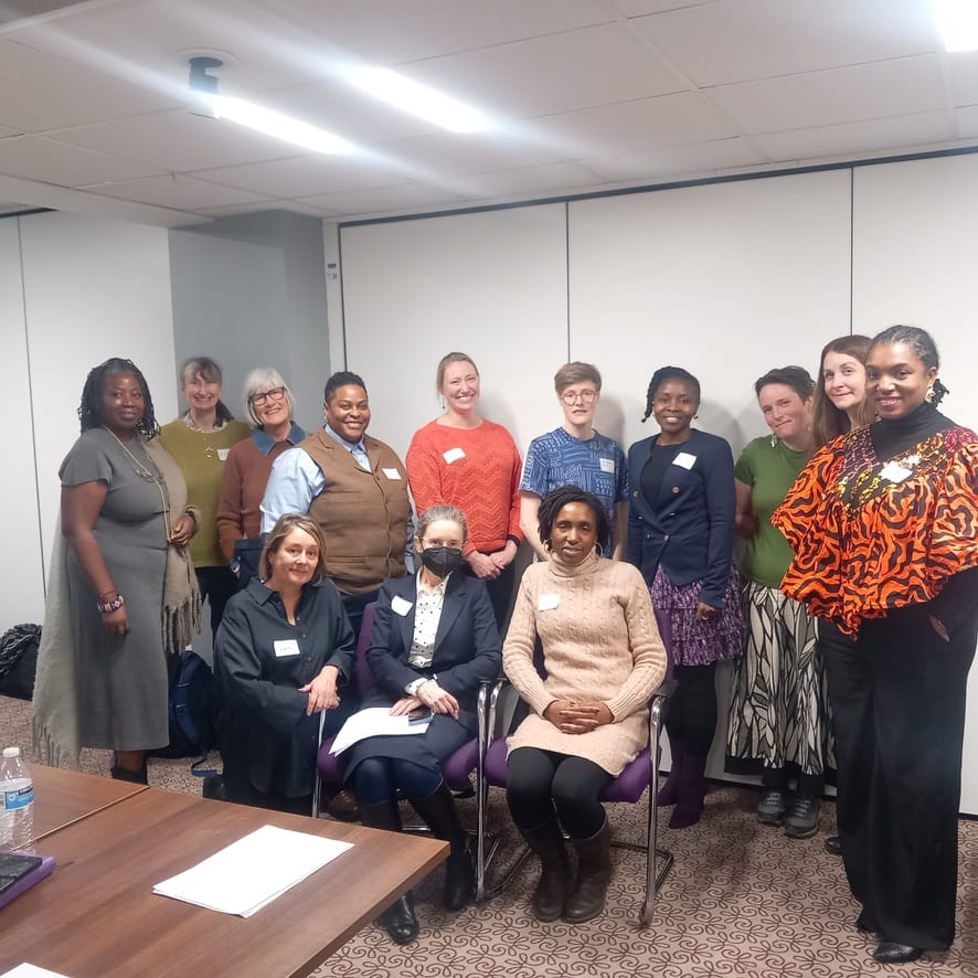 Group of 13 women in room