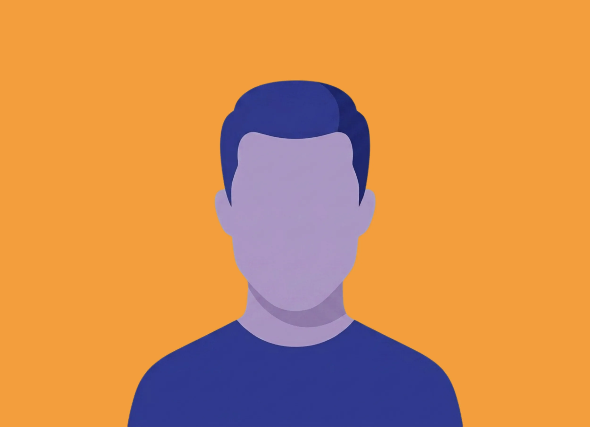 illustration of anonymous male silhouette